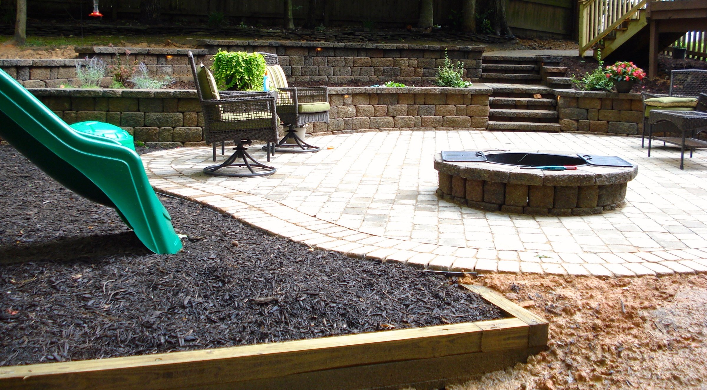 Chanhassen landscape design — hardscape detail