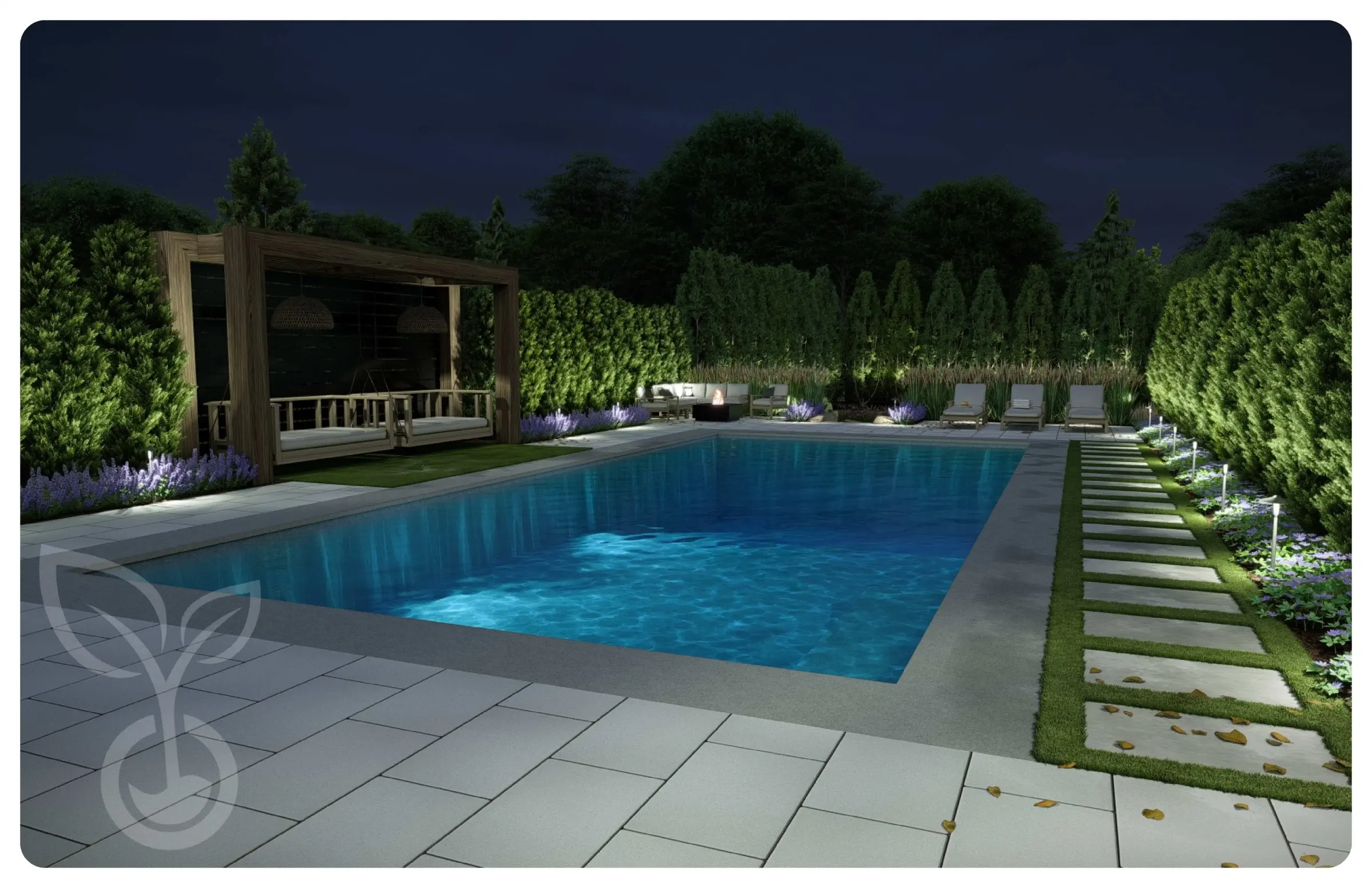 Custom Swimming Pools outdoor living near Lake Minnetonka