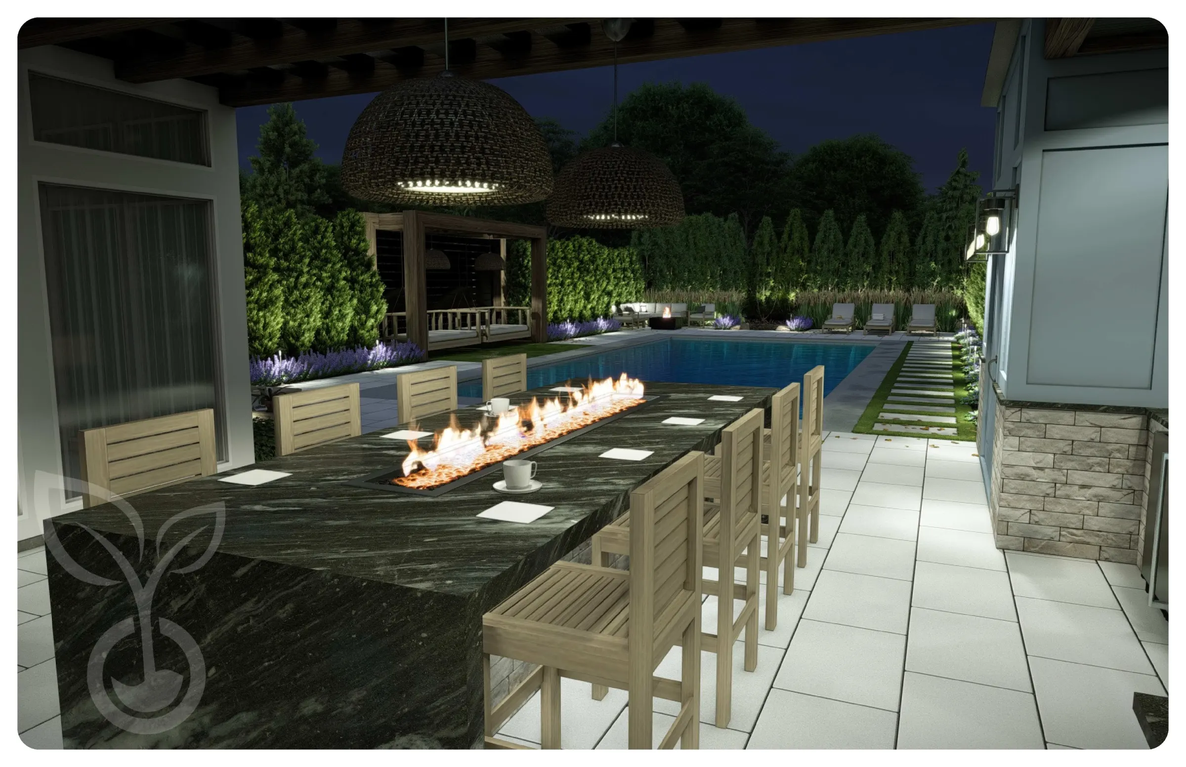 Fireplaces & Fire Pits outdoor living near Lake Minnetonka