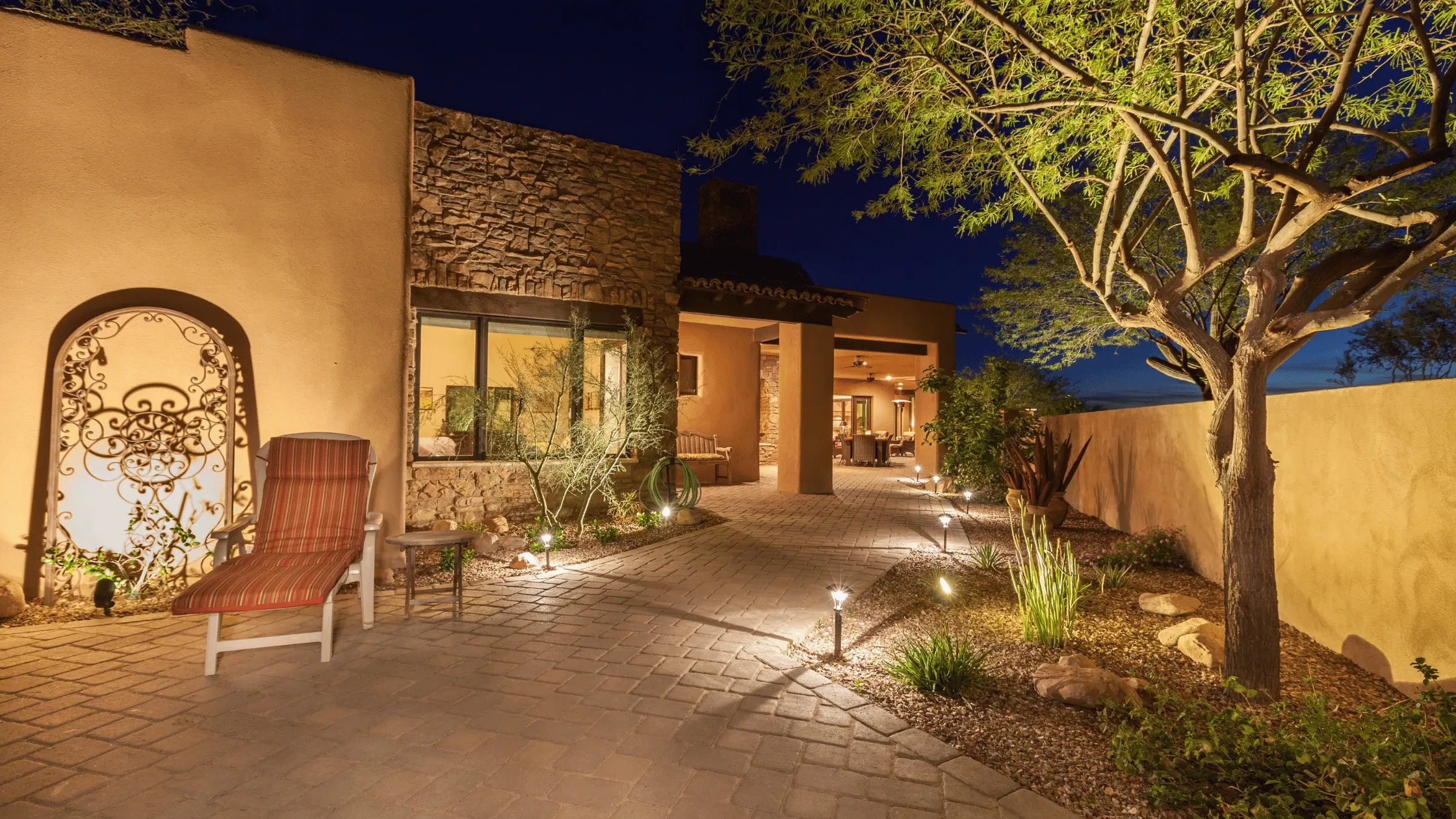 Landscape Lighting project by Rare Landscapes