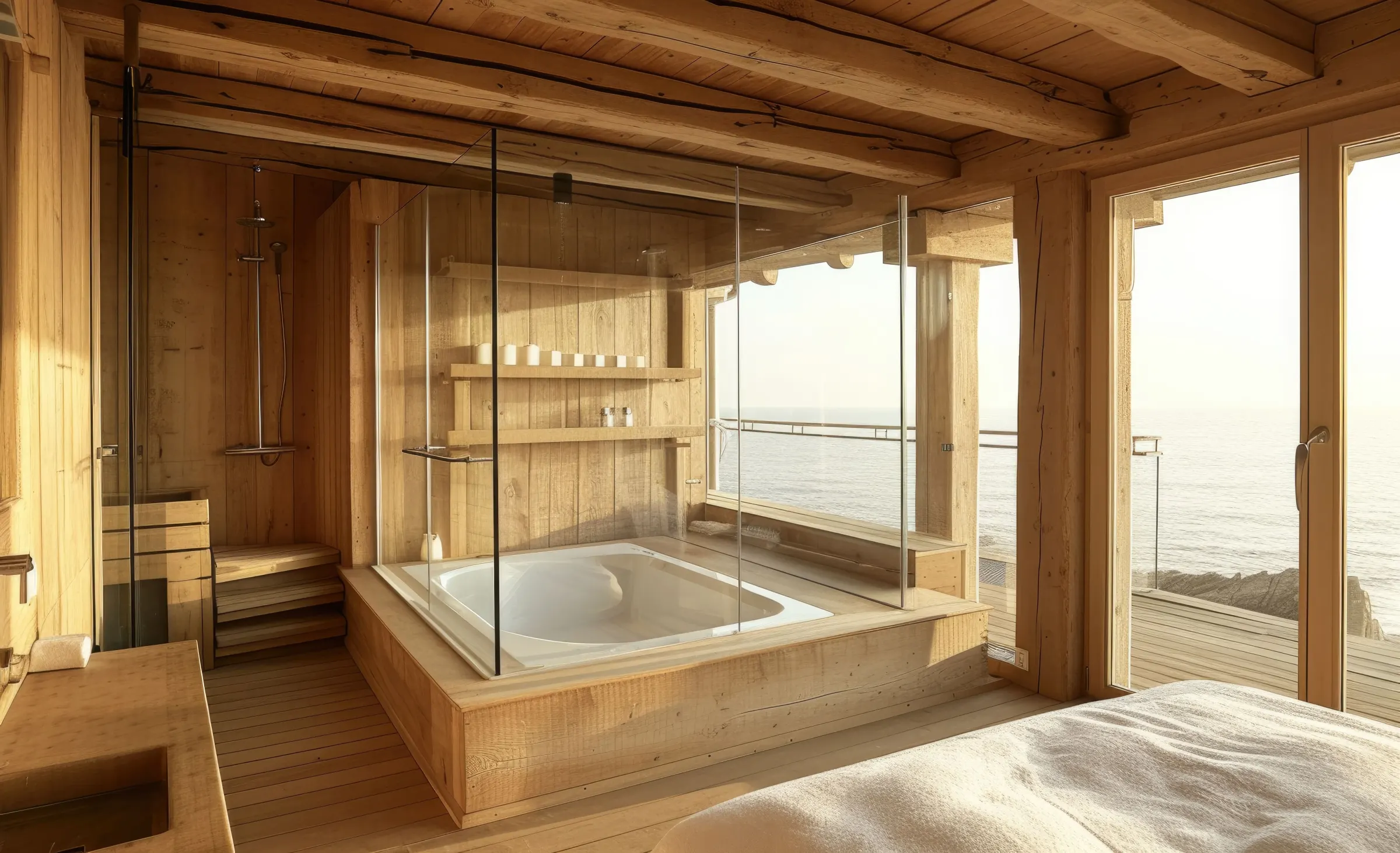 Saunas outdoor living near Lake Minnetonka