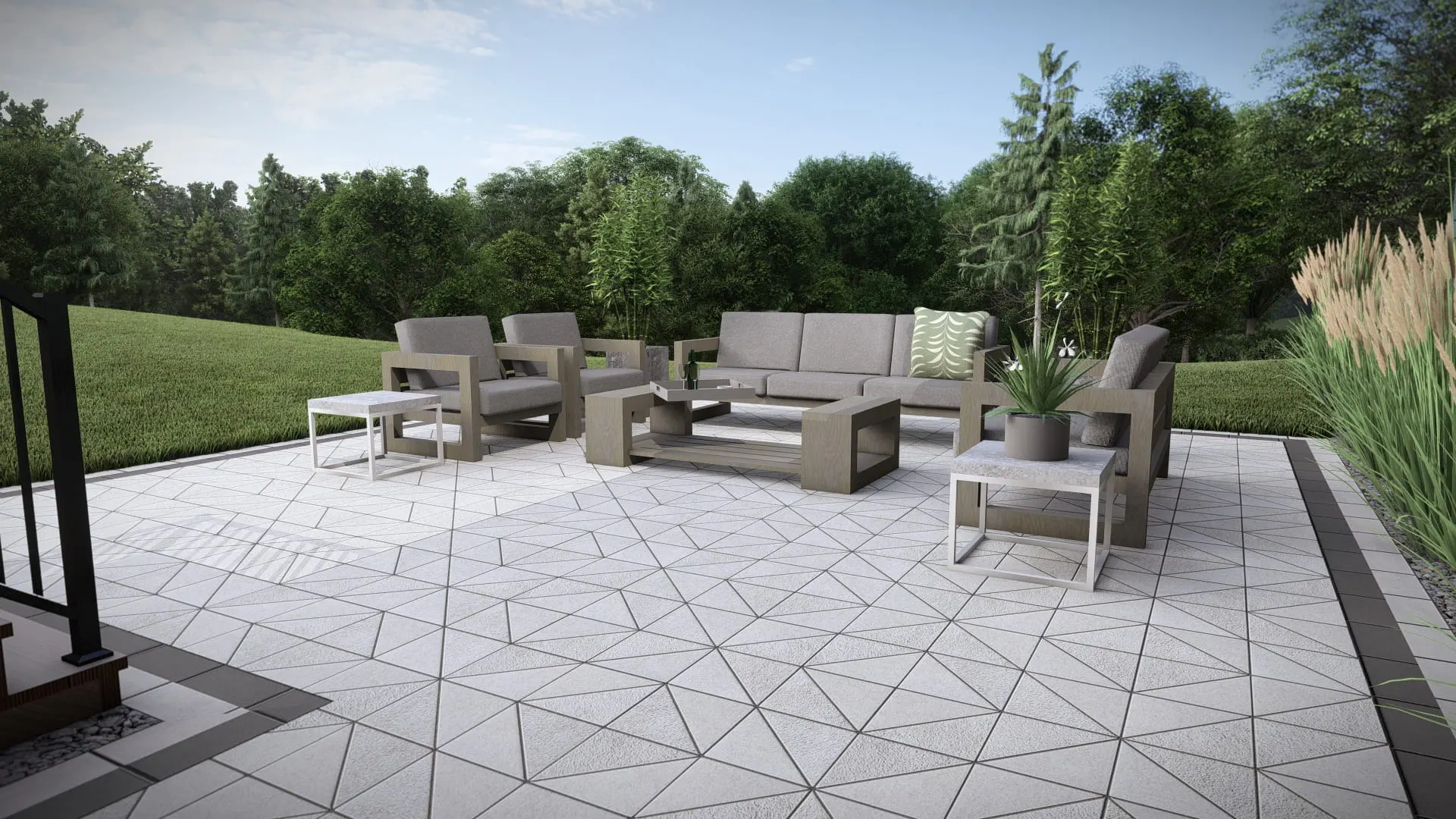 Patio in Mound, MN — outdoor terrace seating